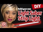 DIY Strip Light Modifier for Speedlights.  Strip Light Portrait Photography in Studio or on Location