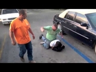 Violent Street Fight - NYC Man KO'd at Gas Station With Epic Beating
