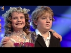 Amira Willighagen - Brother Fincent bringing Roses - Semi-Finals Holland's Got Talent - 21/12/2013