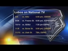 Lobos football will have 3 more games nationally televised