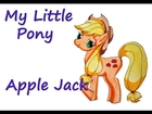 Timelapse painting My little Pony Apple Jack , speed painting