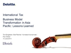 Business Model Transformation in Asia Pacific: Lessons Learned