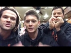 Supernatural - Jensen's, Jared's and Misha's Campaign for Christmas