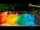 Paint on a Drum in 4K Slow Mo - The Slow Mo Guys