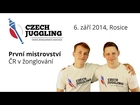 Česká žonglérská asociace Czech Juggling - První MČR v žonglování