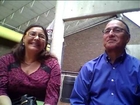 Richard Lunderman and Cynthia Young of Rosebud Sioux Tribe discuss Rosebud Education Department