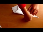 Origami kuğu yapımı