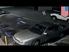 Caught on tape: Couple runs down man  in south LA hit and run