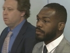 Raw: UFC Champ Jones in Court on Hit and Run