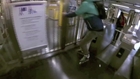 Skating in the Paris Metro...