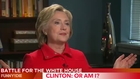 Hillary Clinton interview on 