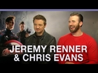Chris Evans & Jeremy Renner on Captain America future and Spider-Man joining the MCU