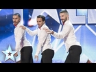 Yanis Marshall, Arnaud and Mehdi in their high heels spice up the stage| Britain's Got Talent 2014