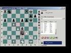 Example of analyzing a chess game