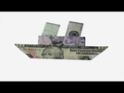 How To Fold An Easy To Fold Money Origami Ship Design