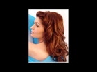 Medium Auburn Hair Color with Highlights