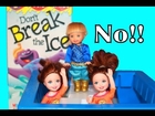 Frozen GAME Elsa Don't Break The Ice TOYS Disney Princess Anna Kids Toby Amber Barbie Parody