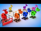 Learn Colors for Children with Farm Cow Toys Color Changer 3D Kids Learning Colors Educational Video