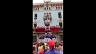 Human Tower Collapses
