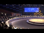 World Leaders meet March 24th 2014 wearing Illuminati Pyramids
