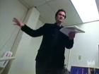 Quentin Tarantino reads an early draft of 