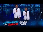 The Gentlemen: Crowd Goes Crazy Over Young Brother Dance Duo - America's Got Talent 2015