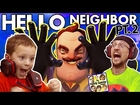 WE SCARED OUR BLIND NEIGHBOR!?  FGTEEV Scary Hello Neighbor Kids Horror Game Part 2 (Alpha 2 Update)