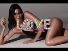 kendall Jenner smolders in Calvin Klein - LOVE