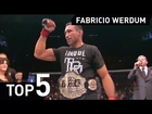 Fabricio Werdum MMA Jiu jitsu UFC TOP 5 Highlight 2015