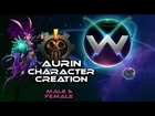 WildStar | Aurin (Exile) Character Creation With Commentary (Male & Female)