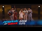 Mountain Faith Band: Bluegrass Band Covers Heavy Rock Tune - America's Got Talent 2015