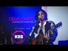 Demi Lovato Australian Radio Interview: #KJshow (@KIIS1065) - 21st April 2015