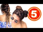 ★ 5 CUTE AF 💋  BACK TO SCHOOL HAIRSTYLES | GIRLS HAIRSTYLES for Medium Long Hair