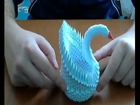 Modüler Origami Nasıl Yapılır ? (Kuğu)