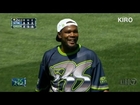 Kevin Durant misses easy pop-up in softball game