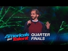 Myq Kaplan: Funny Man Jokes About Lack of Love for Kids - America's Got Talent 2015