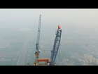 Couple Climbs The HIGHEST CONSTRUCTION SITE IN THE WORLD 640M
