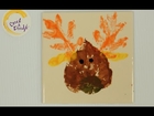 Crock A Doodle Pottery Painting Technique: Leaf Moose