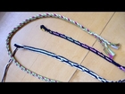 Triangle fingerloop braid of 7 loops