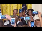 Obama Hilariously Responds To Woman Who Yells 