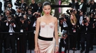 Adriana Lima Goes 'Nude' on Red Carpet