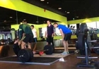 Weightlifter Blacks Out During Lift