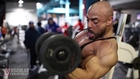 Antonio Echevarria Trains Chest and Biceps 1.5 Weeks Out from the NY Metropolitan