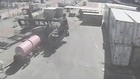 Forklift Takes A Wrong Turn | #ThrowbackThursday