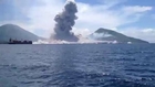 Volcano Erupts in Papua New Guinea - Wait for the Boom