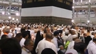 First of three million pilgrims flock to Mecca for Haj