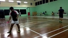 Badminton Pasar Kembang Exhibition (Putra & Ricky vs Trimoh & Riki)