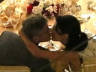 George Clooney & Amal Alamuddin's First Public KISS