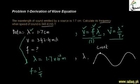 Problem 1-Derivation of Wave Equation