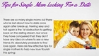 Tips for Single Mom Looking For a Date